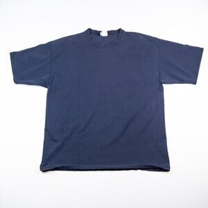 Vintage Pluma Heavyweight T-Shirt XL Navy Made in USA 100% Cotton